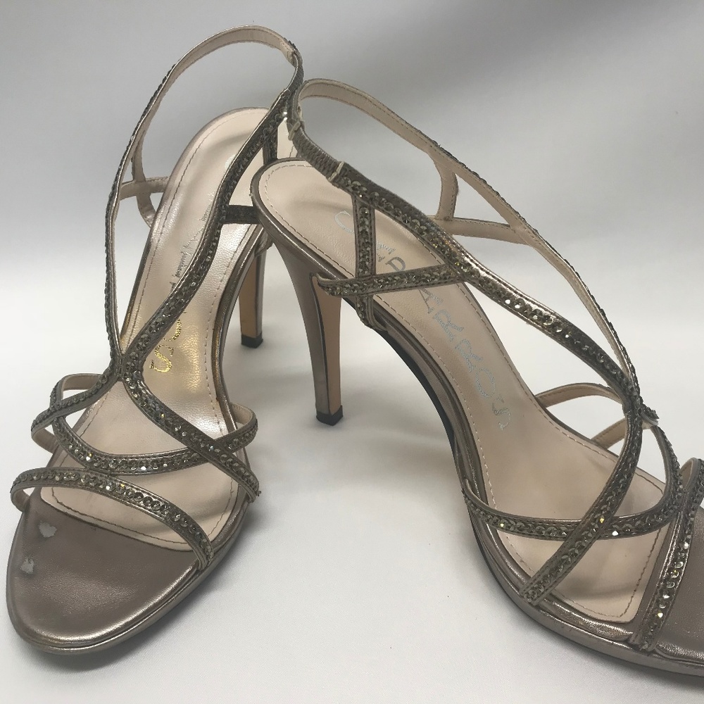 Caparros Zarielle Champagne Slingback Heel 7.5M